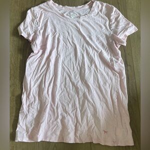 PINK Victoria's Secret Light Pink Short Sleeve Tee